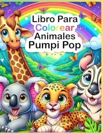 Coloring Book Animals Pumpi Pop for Kids